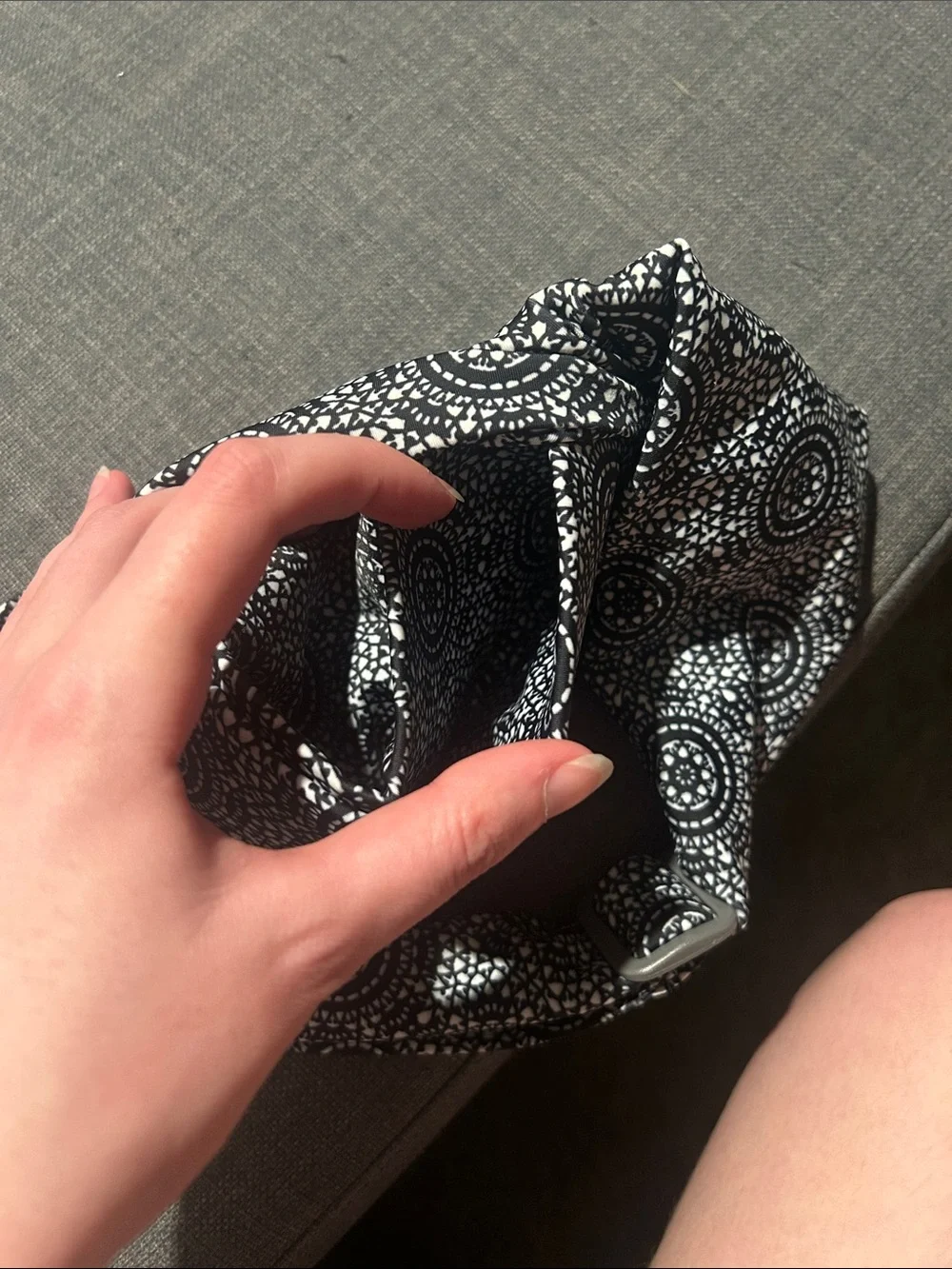 Bandi Black & White Large Pocket Belt